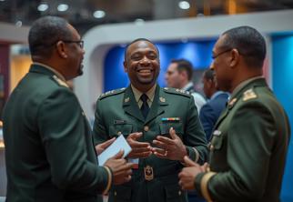 Military Meeting In Exhibition 1