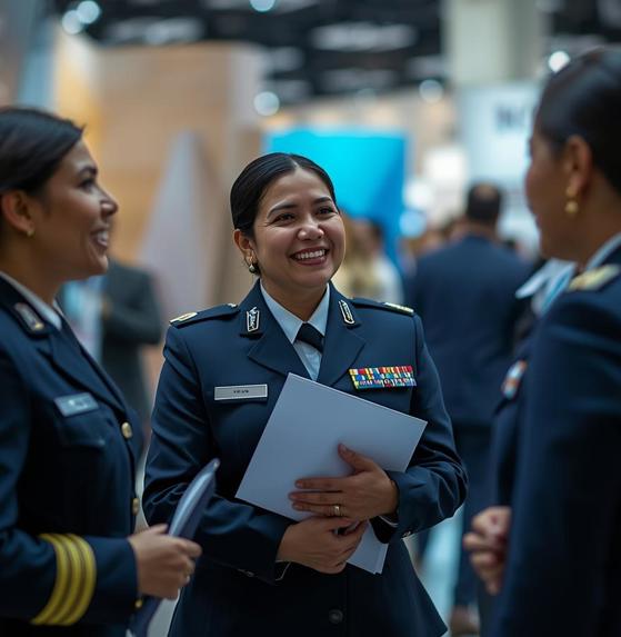 Military Meeting In Exhibition 5